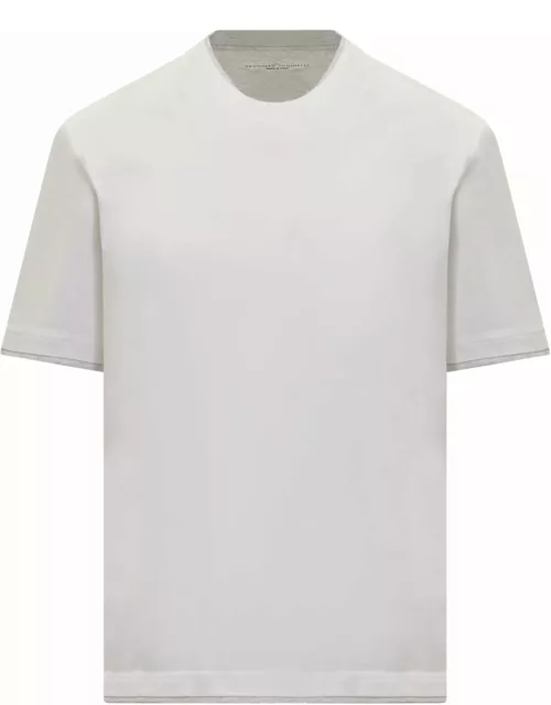 Brunello Cucinelli Layered-effect T-shirt