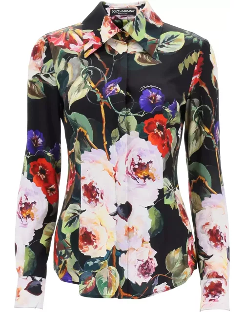 Dolce & Gabbana Rose Garden Print Shirt