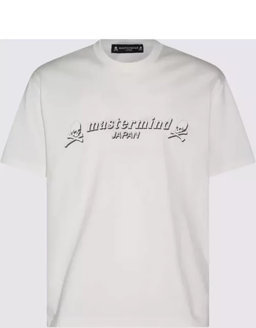 Mastermind Japan White And Black Cotton T-shirt