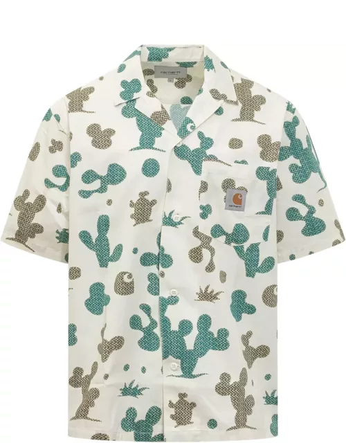 Carhartt Shirt With Cactus Print