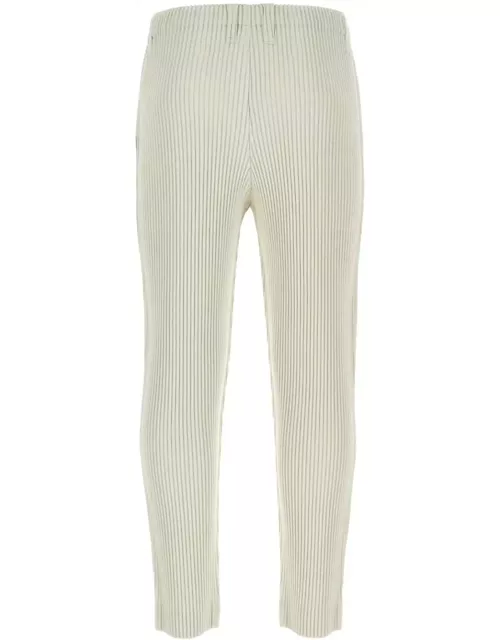 Homme Plissé Issey Miyake Ivory Polyester Pant