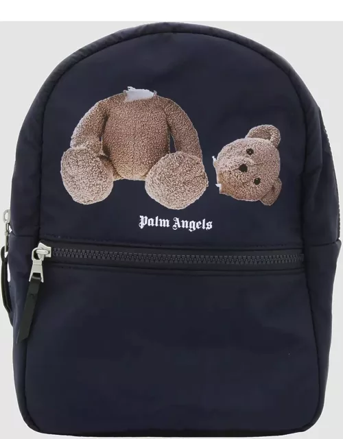 Palm Angels Black Teddy Backpack