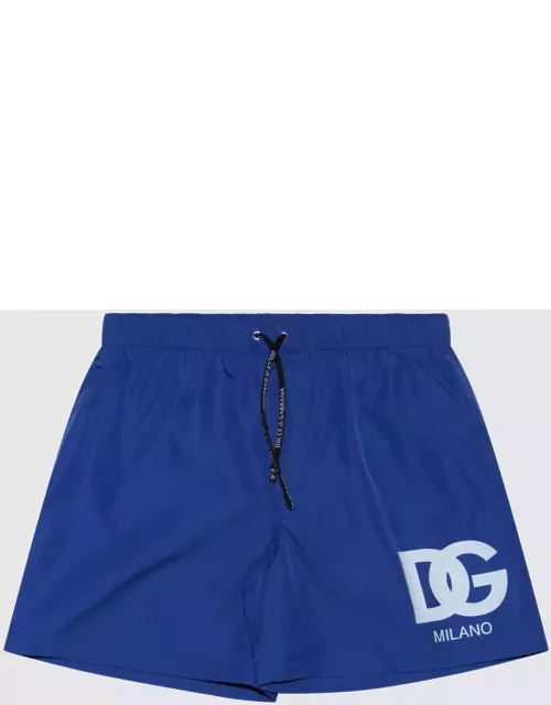 Dolce & Gabbana Blue Swim Short