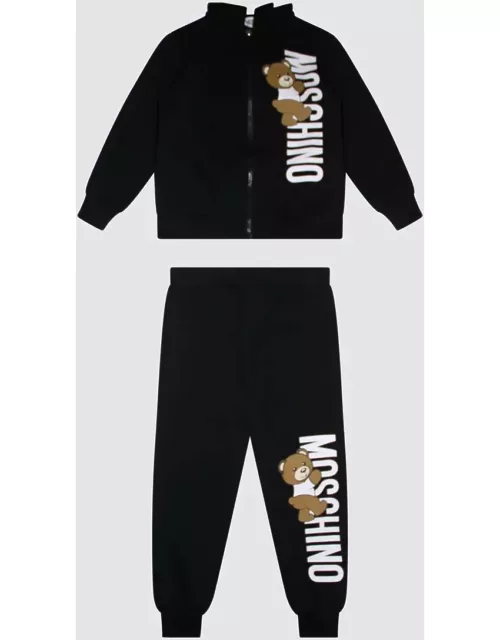 Moschino Black Cotton Jumpsuit