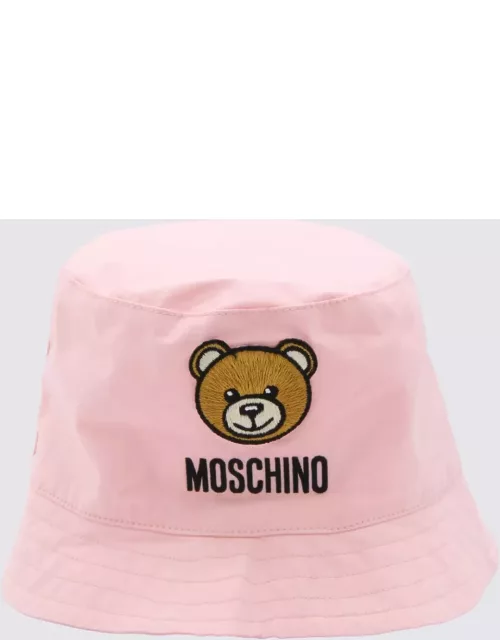 Moschino Pink Cotton Bucket Hat