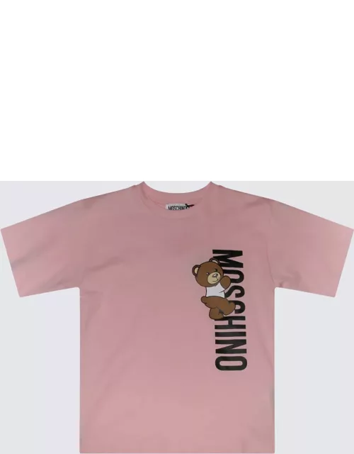 Moschino Pink Cotton Teddy Bear T-shirt