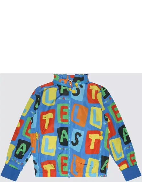 Stella McCartney Blue Multicolour Casual Jacket