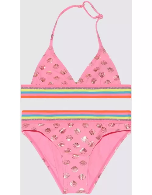 Billieblush Pink Multicolour Bikini Set