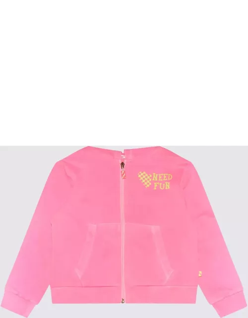 Billieblush Pink Multicolour Cotton Sweatshirt