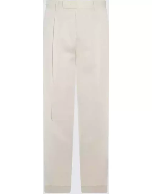 PT01 White Cotton Pant