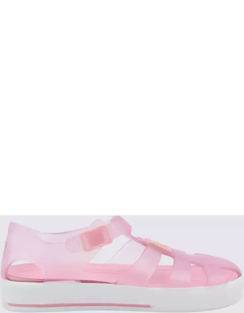 Dolce & Gabbana Pink Rubber Sandal