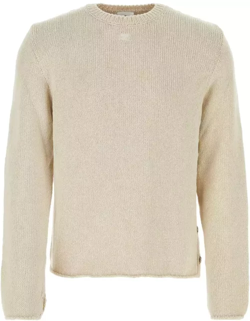 Courrèges Sand Cotton Blend Sweater
