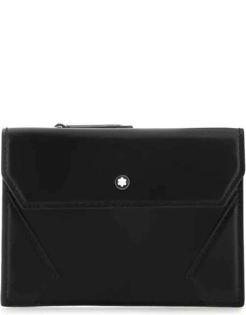 Montblanc Black Leather Coin Purse