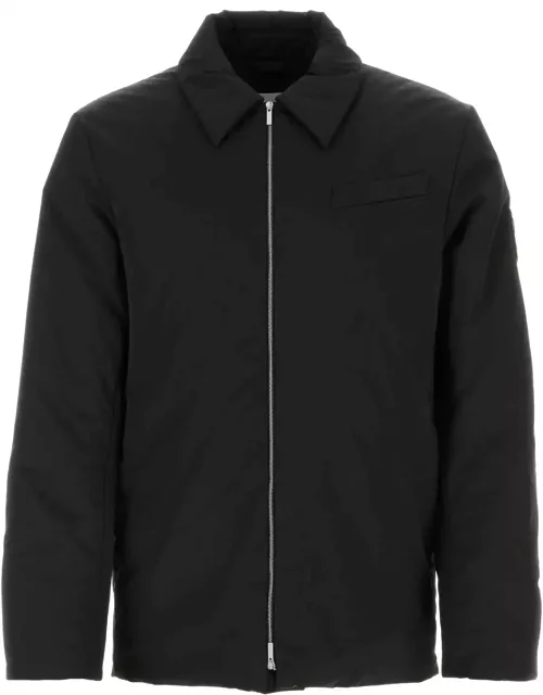 Ferragamo Black Stretch Nylon Padded Jacket