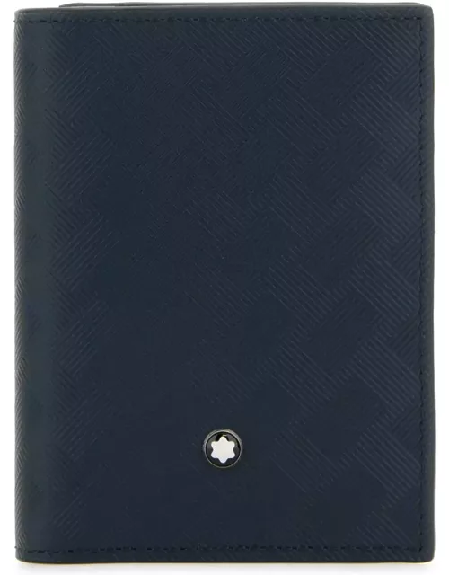 Montblanc Blue Leather Cardholder