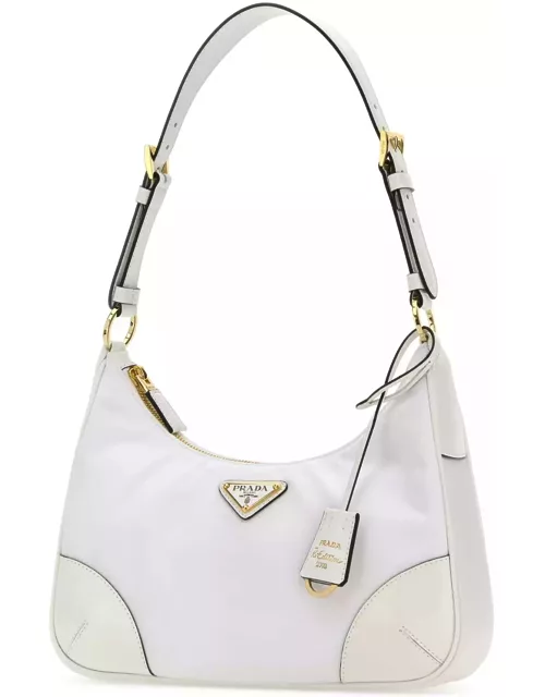 Prada White Re-nylon Re-edition 2002 Shoulder Bag