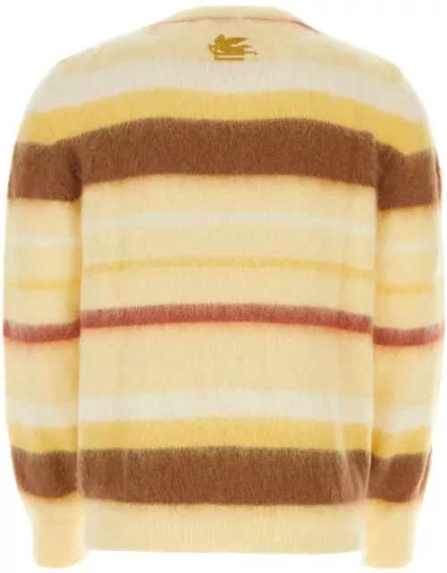 Etro Embroidered Mohair Blend Sweater