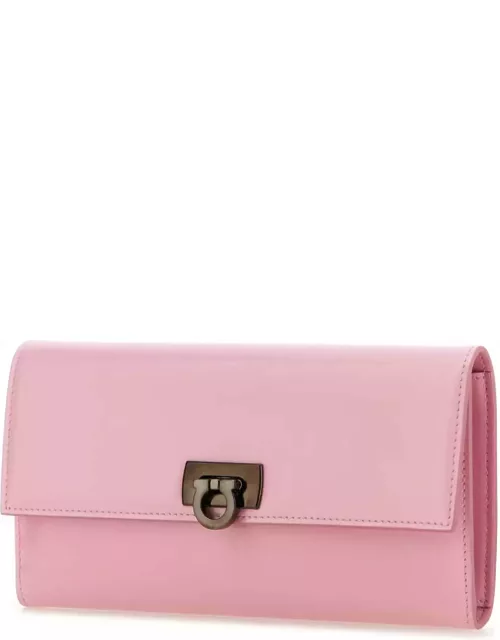 Ferragamo Pink Leather Wallet