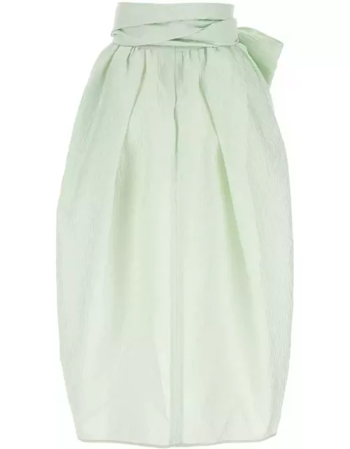 Cecilie Bahnsen Mint Green Polyester Blend Skirt