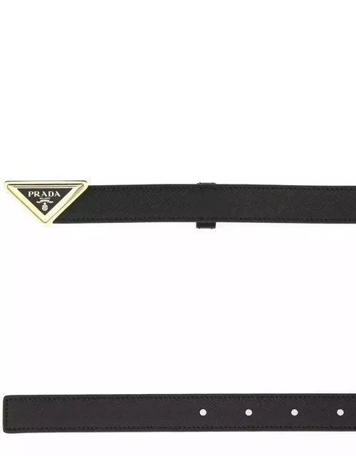 Prada Belt With Triangle Logo
