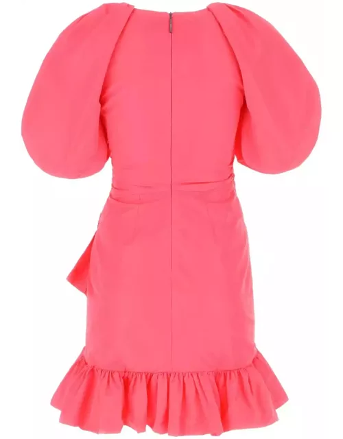 MSGM Coral Polyester Mini Dres