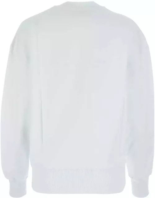 MSGM White Cotton Sweatshirt