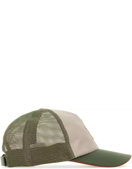 Moncler Green Nylon Hat