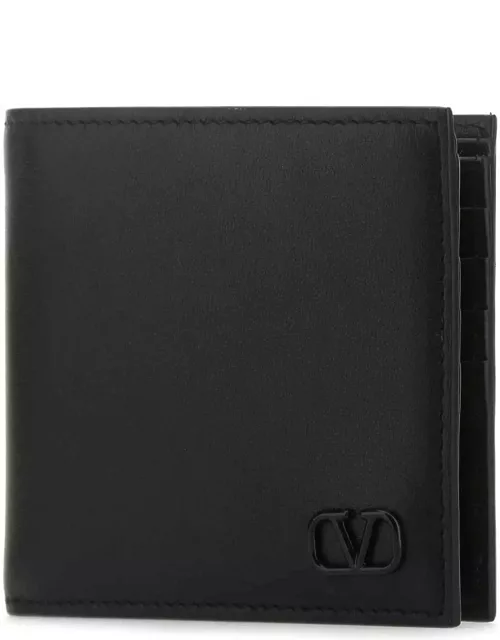 Valentino Garavani Black Leather Wallet