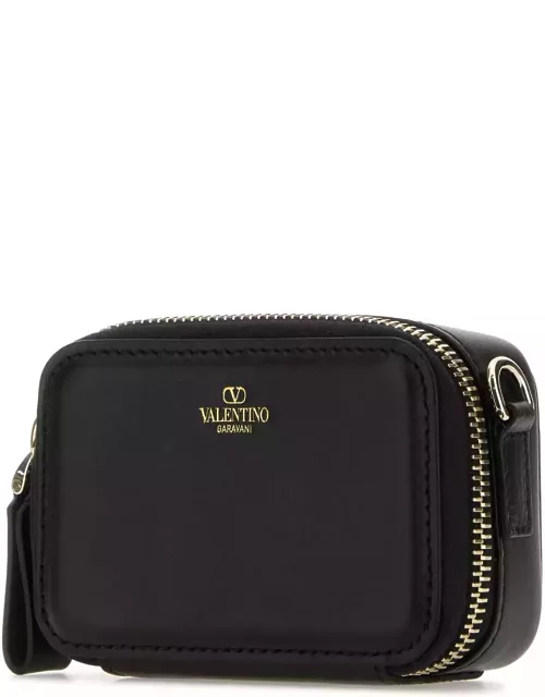 Valentino Garavani Black Leather Wallet