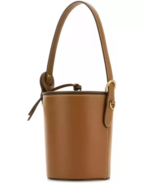 Miu Miu Caramel Leather Bucket Bag