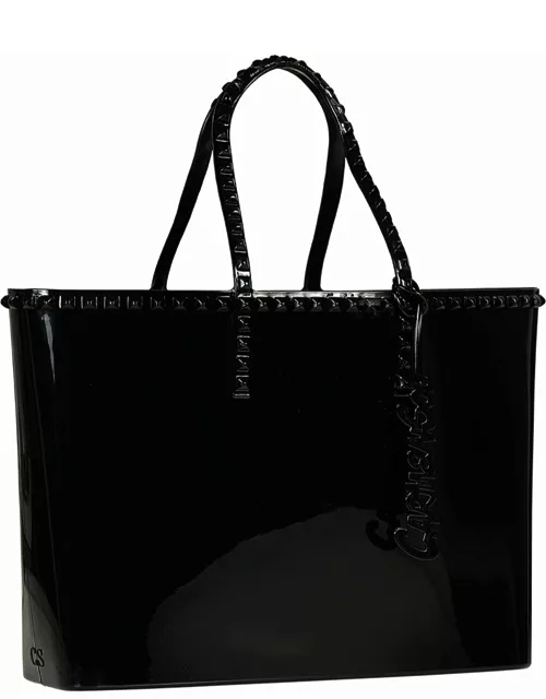 Angelica Large Tote - Black