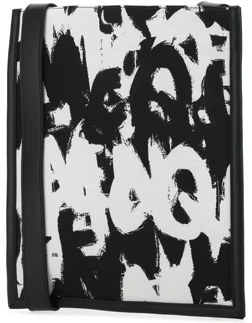 Alexander McQueen Printed Nylon Crossbody Bag