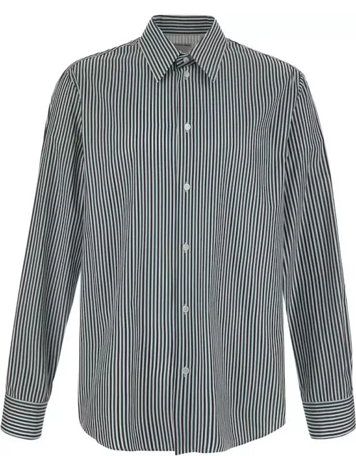 Bottega Veneta Striped Cotton Shirt