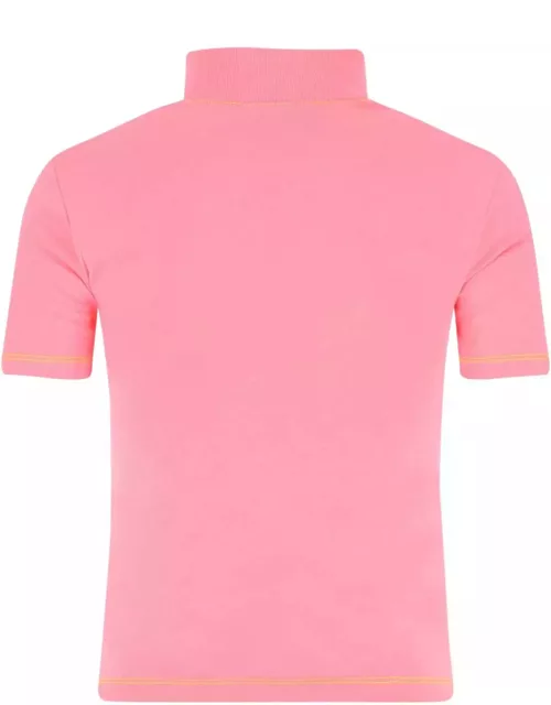 Chiara Ferragni Pink Cotton T-shirt