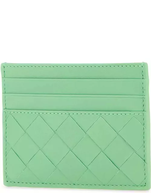 Bottega Veneta Mint Green Leather Card Holder