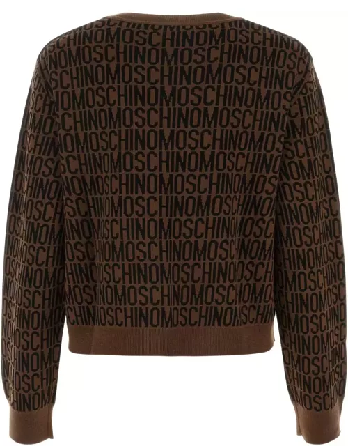 Moschino Embroidered Viscose Sweater