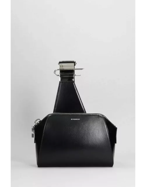 Givenchy Ant U Shoulder Bag In Black Leather