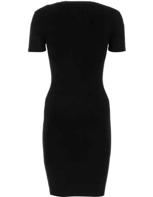 Givenchy Black Stretch Viscose Blend Mini Dres