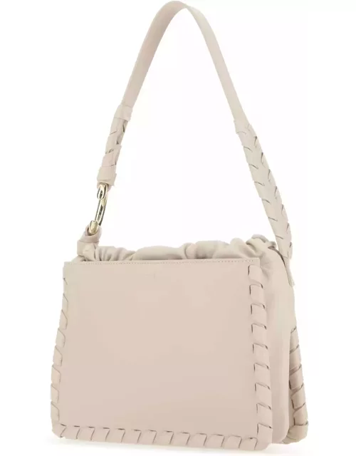 Chloé Powder Pink Leather Mate Shoulder Bag