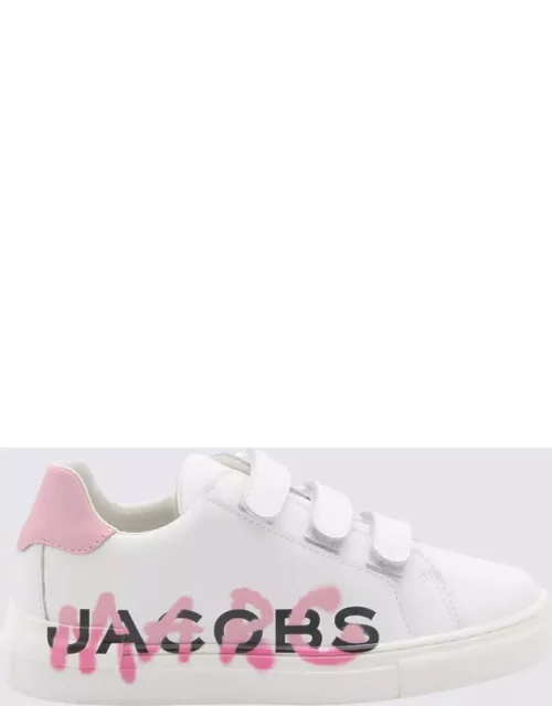 Marc Jacobs White And Pink Sneaker