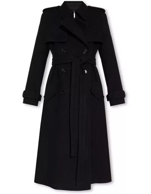Chloé Wool Blend Double-breasted Coat