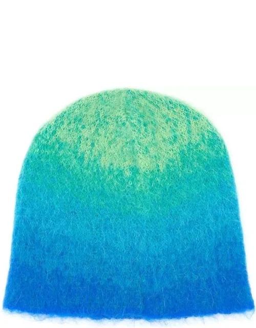 ERL Multicolor Mohair Blend Beanie Hat