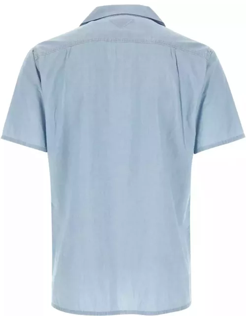 Prada Light-blue Cotton Shirt