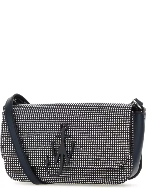 J.W. Anderson Embellished Leather Anchor Crossbody Bag