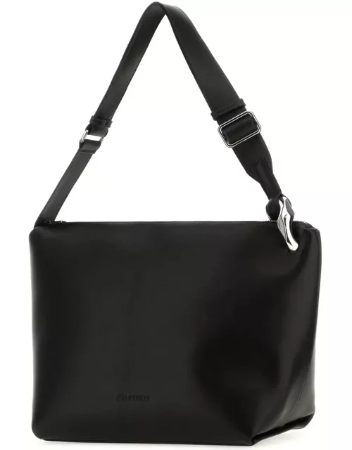 J.W. Anderson Black Leather Jwa Corner Bag Crossbody Bag