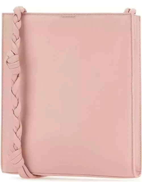 Jil Sander Pink Leather Tangle Shoulder Bag