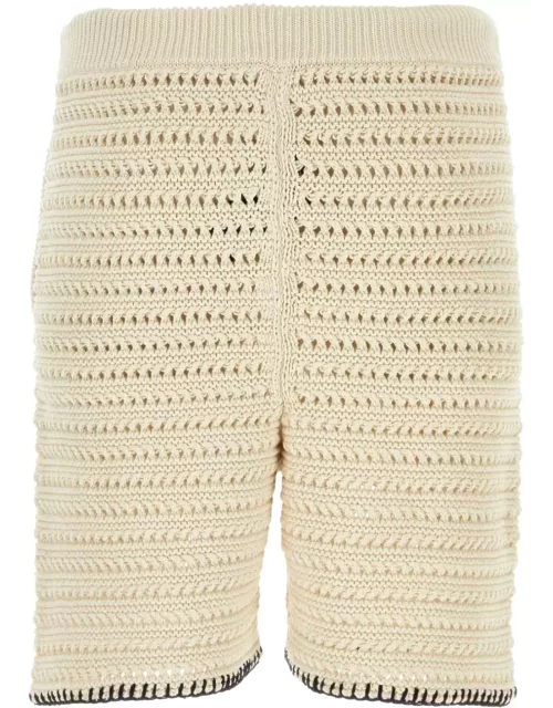 Alanui Sand Crochet Bermuda Short