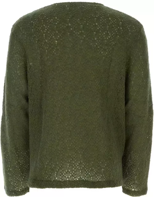 Our Legacy Military Green Acrylic Blend Sweater