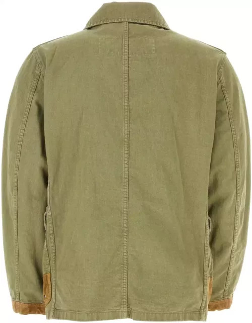 Fay Green Cotton Jacket