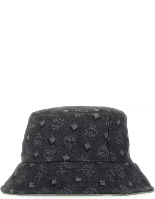 MCM Embroidered Fabric Hat
